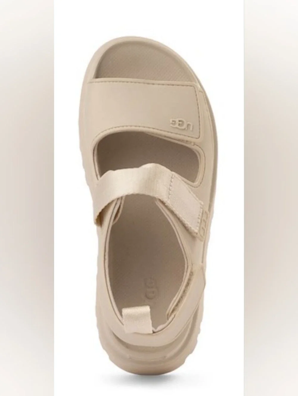 UGG® Goldenglow Sea Salt Sandals Size 10 New MSRP $99.99